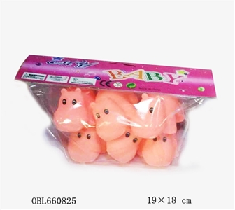 六只搪胶小犀牛 - OBL660825