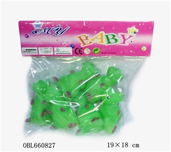 六只搪胶小恐龙 - OBL660827