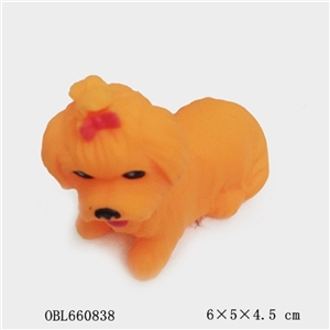 浴室戏水动物花狗 - OBL660838