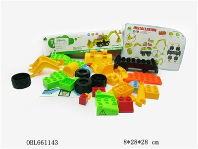Intelligence building blocks truck - OBL661143