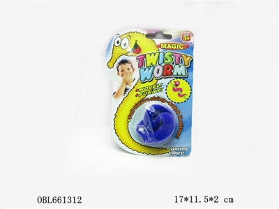6色毛毛虫（22cm） - OBL661312