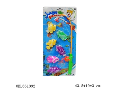 West version magnetic fishing set (six fish) - OBL661392