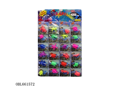 吊板24只庄膨胀海洋动物 - OBL661572