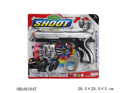 The needle gun police set - OBL661647