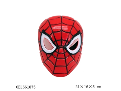 蜘蛛侠发光面具红色（包电） - OBL661875
