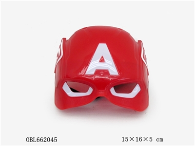 美国队长发光面具红色（包电） - OBL662045