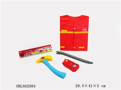 The PVC fire unlined upper garment - OBL662084