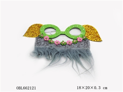 毛毯布魔法小精灵面具 - OBL662121