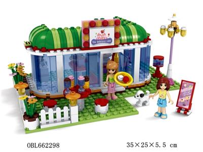 美女蛋糕点心商店  298PCS - OBL662298
