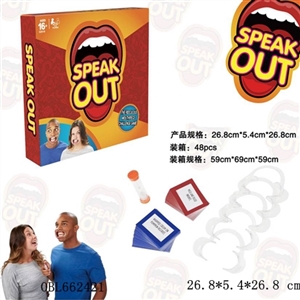 爆款2016美国说出来玩具speak out game 牙套玩具游戏 - OBL662421