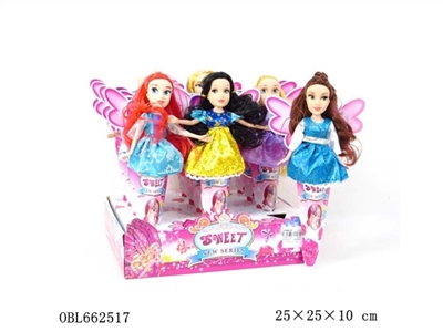 12 and 9 inches solid body Disney barbie - OBL662517