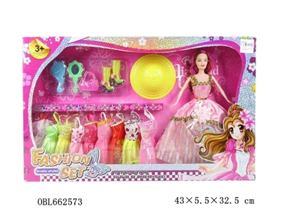 High quality ray big boxes of 11.5 inches of solid body dress barbie with fitting clothes - OBL662573