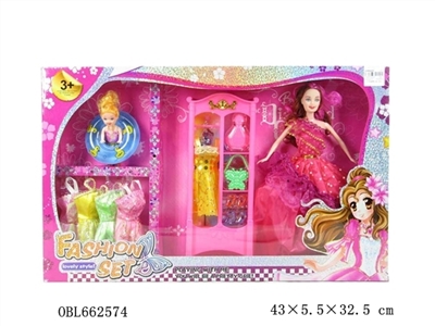 High quality ray big boxes of 11.5 inches of solid body dress barbie with fitting clothes - OBL662574