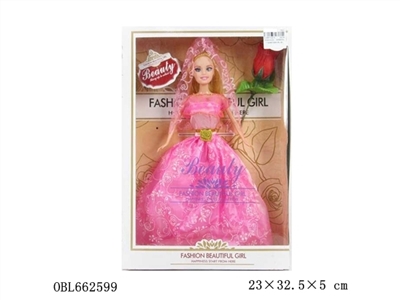 High quality 11.5 -inch real princess wedding dress - OBL662599