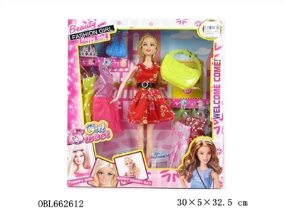 High gear box with 11.5 inch solid body fashion barbie clothes accessories - OBL662612