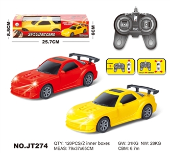 1：20四通灯光遥控车 - OBL662653