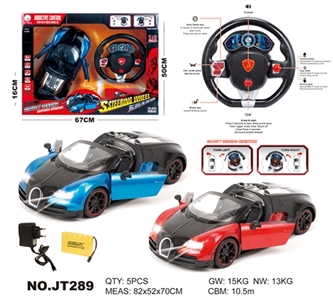 1：8方向盘一键开门遥控车 - OBL662668