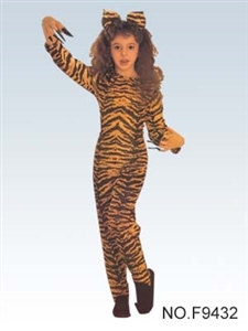 Little tiger girl suits - OBL662918