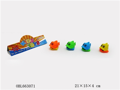 实色铃铛回力卡通鱼 - OBL663071