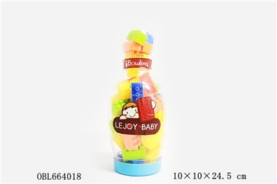 Medium-sized bowling multi-color combination weighing 100 grams (32 PCS) - OBL664018