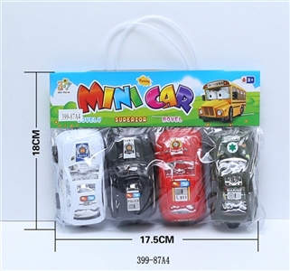 4款4色回力军警车 - OBL664029