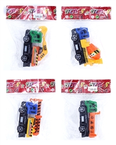 4款回力工程车（各关节可活动） - OBL664036