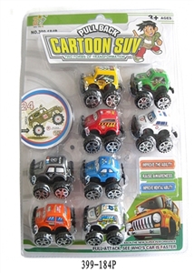 8 paragraph 4 color back in cartoon suvs - OBL664107