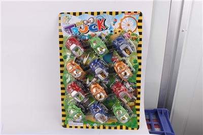 二款四色回力卡通工程车 - OBL664149