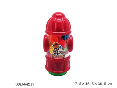 Fire hydrant educational class 4 good animal blocks multicolor mixed grain of 63 PCS - OBL664217