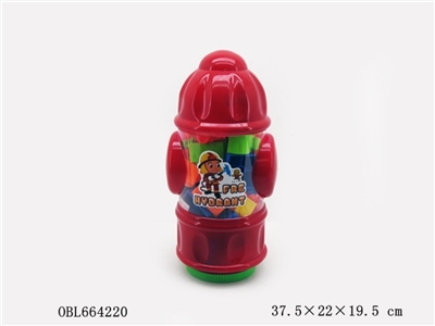 Fire engines produced 4 blocks multicolor mixed grain of 72 PCS - OBL664220