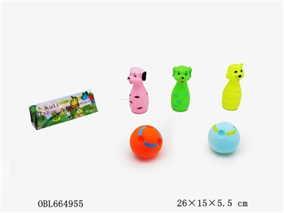 5只庄搪塑保龄球 - OBL664955