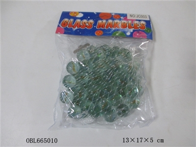 50 sanhua zhuang glass beads (1.6 cm) - OBL665010