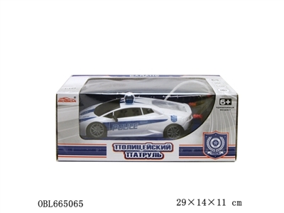 1：18兰博基尼Huracan  4通遥控警车  27MHZ - OBL665065