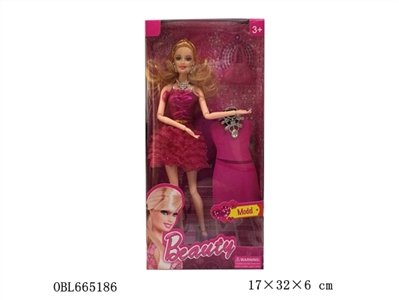 Twelve inches joint model real barbie with accessories - OBL665186