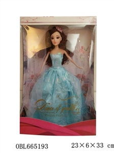 High-grade dress skirt 11 inches and a half real 3 d true eyes green barbie - OBL665193