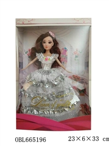 High-grade dress skirt 11 inches and a half real 3 d true eyes green barbie - OBL665196