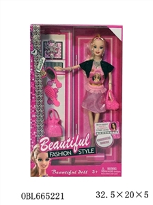 Eleven inches and a half solid body conjoined high quality fashion barbie - OBL665221