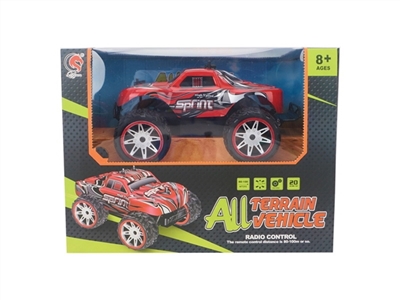 1:16山鼠PVC车壳四通高速车（枪型遥控器） - OBL665334