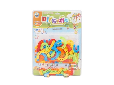 益智拼乐扣积木（118块） - OBL665357