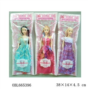 11.5 -inch braid princess real live hand three - OBL665396