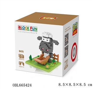 肖恩Q版/250PCS - OBL665424