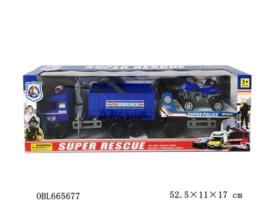Inertial police trailer - OBL665677