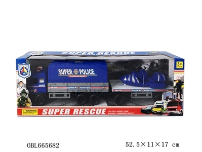 Inertial police trailer - OBL665682