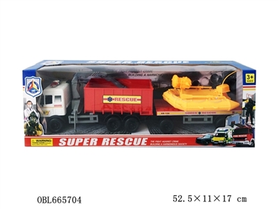 Inertial ambulance trailer - OBL665704
