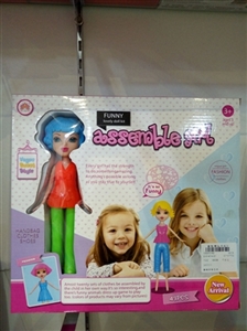 Interesting assembling barbie - OBL665737