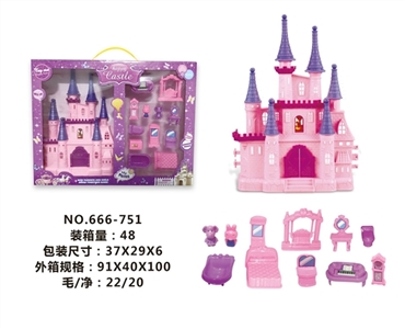The castle with furniture - OBL665975