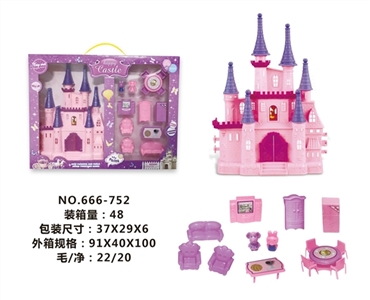 The castle with furniture - OBL665976