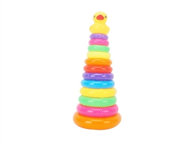 Ducklings of color of design of 12 round ring - OBL666213