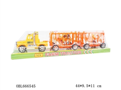 Two inertial tow head tow animal cage - OBL666545