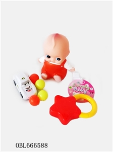 13 cm evade glue sat her car, ball, tambourine - OBL666588